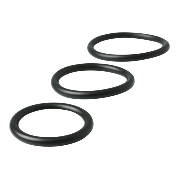 646709100346 2 Sex & Mischief Nitrile Cock Ring (3-Pack)