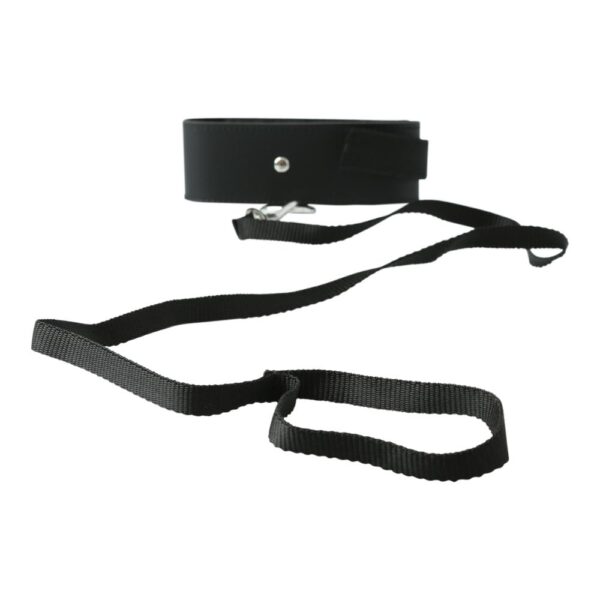 646709100506 2 Black Leash And Collar