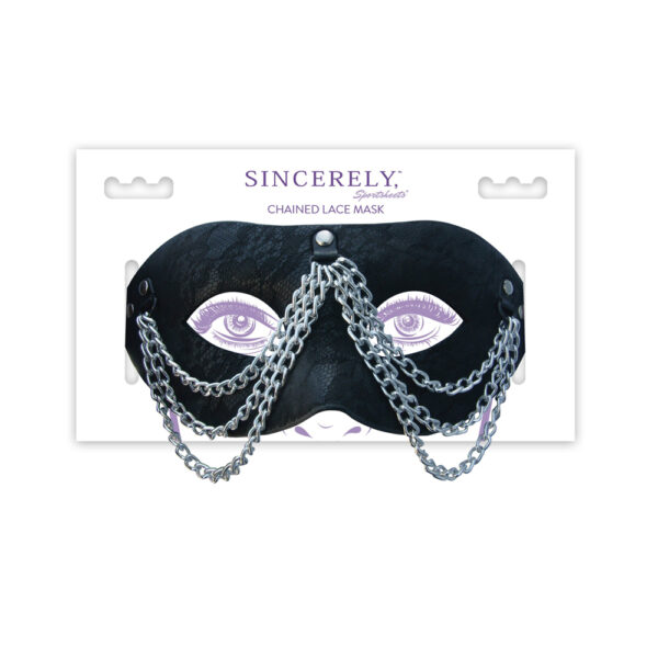 646709520069 Sincerely Chained Lace Mask