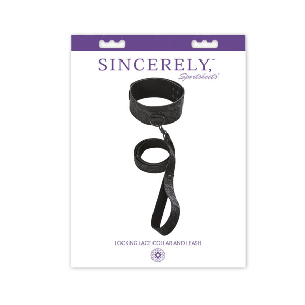 646709520083 Sincerely Locking Lace Collar & Leash