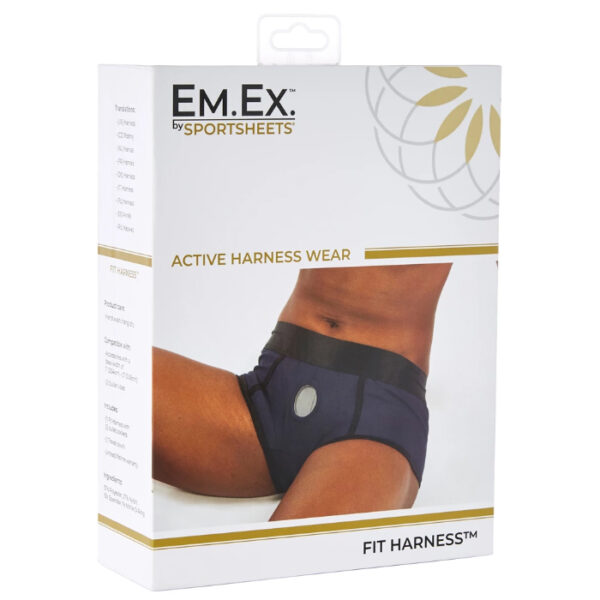 646709662028 Em.Ex: Active Harness Wear Navy/Graphite Fit S