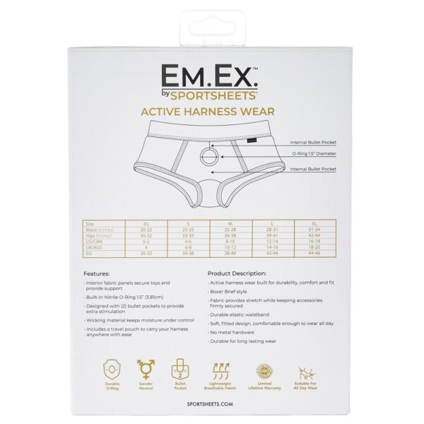 646709662073 3 Em.Ex Fit Harness 3Xl