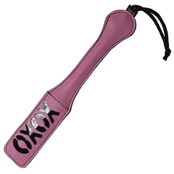 646709921163 S&M: Xoxo Pink/Black Paddle