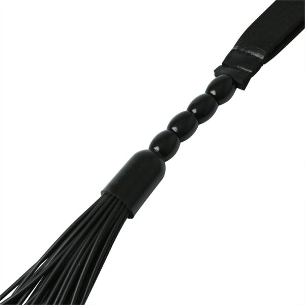 646709921248 2 S&M Beaded Flogger Noir