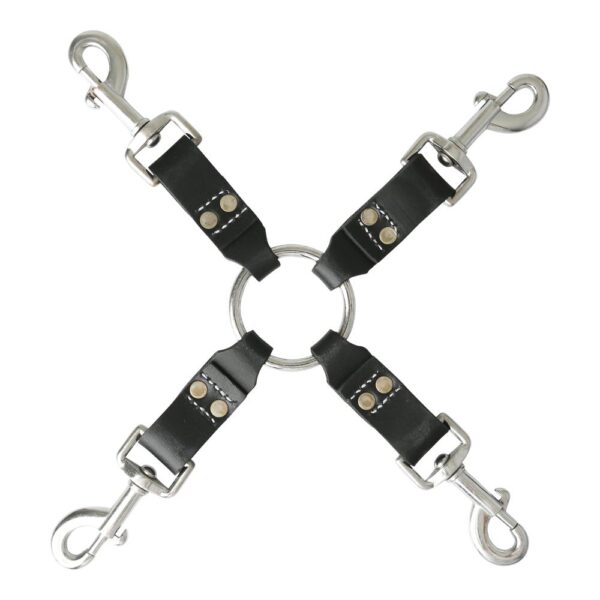 646709980009 2 Edge Leather 4 Point Hog Tie