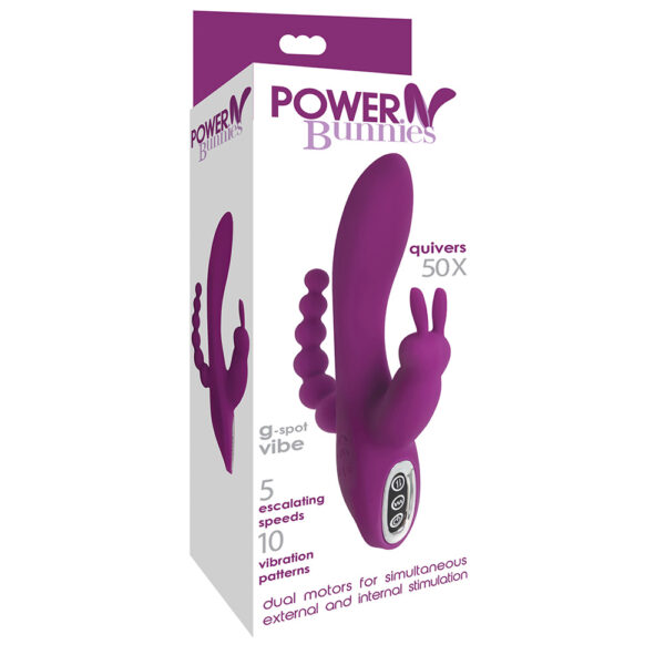 653078940367 Power Bunnies Quivers 10X Violet