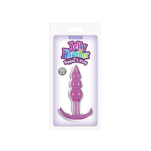 657447095627 Jelly Rancher T-Plug - Ripple - Purple