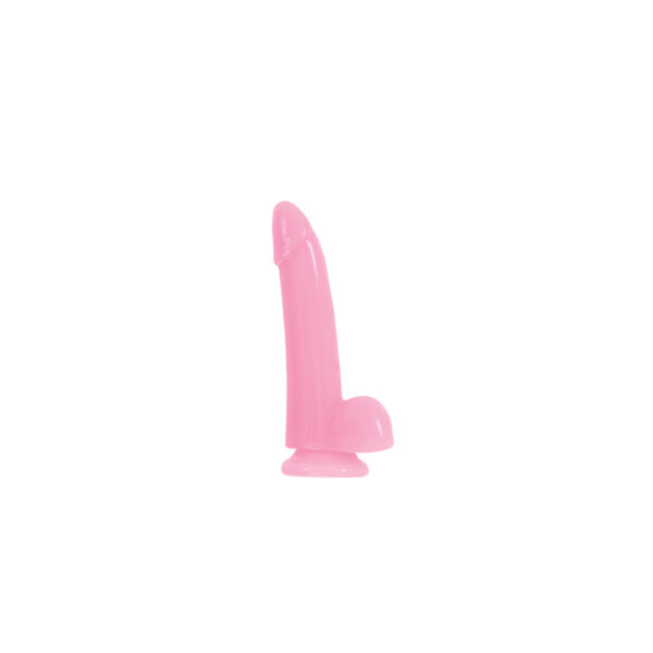 657447096532 2 Firefly Smooth Glowing Dong 5" Pink