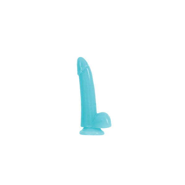 657447096549 2 Firefly Smooth Glowing Dong 5" Blue