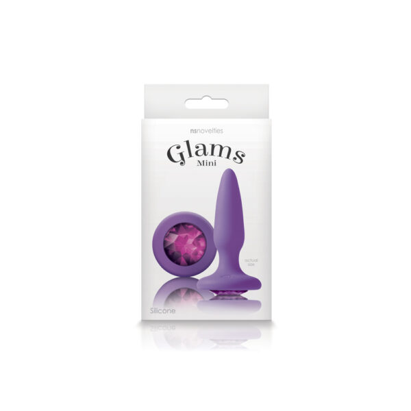 657447098895 Glams Mini Purple Gem