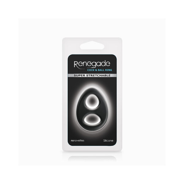 657447098949 Renegade Romeo Soft Ring Black