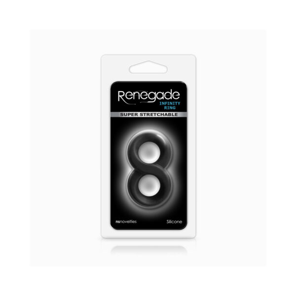 657447099953 Renegade Infinity Ring Black