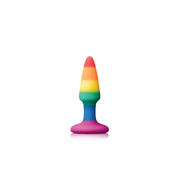 657447100772 2 Colours Pride Edition Pleasure Plug Mini Rainbow