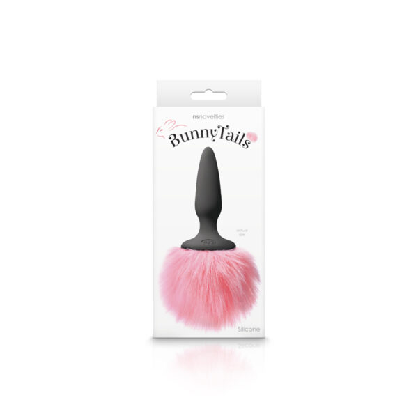 657447102493 Bunny Tails Mini Pink Fur