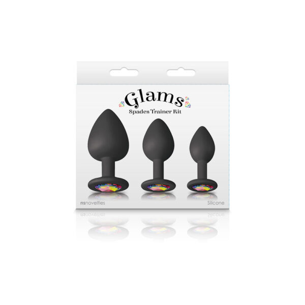 657447102837 Glams Spades Trainer Kit Black