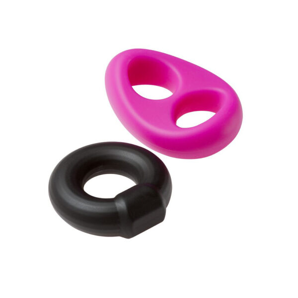 659436242067 3 Cloud 9 Pro Sensual Silicone Tear Drop Ring & Donut Sling 2 Pack