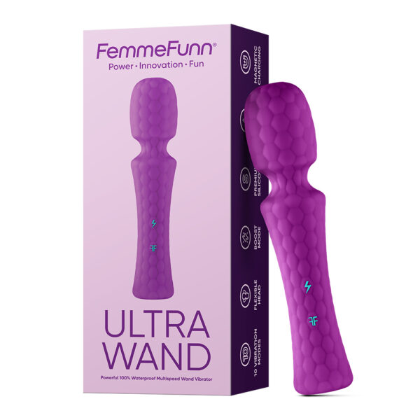 663546901660 Femmefunn Ultra Wand Purple