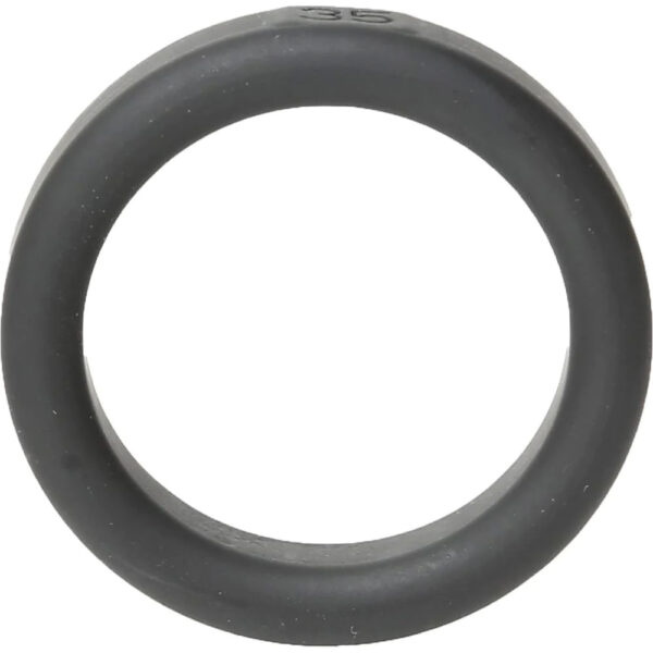 666987001357 2 Boneyard Silicone Ring 35Mm Black