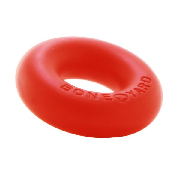 666987004549 3 Ultimate Silicone Cock Ring Red