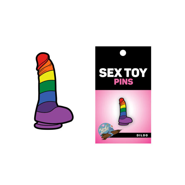 669203785031 Rainbow Dildo Pin