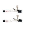 Broad Tip Clamp W/Pink Beads - Adj. - Image 2