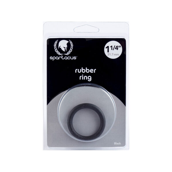 669729410110 1.25'' Rubber C-Ring - Black