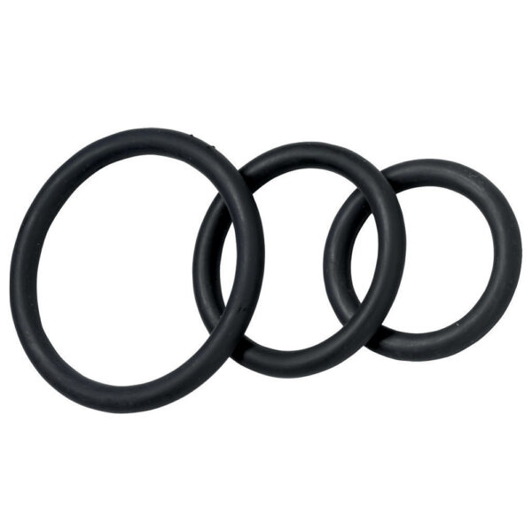 669729410547 Nitrile C-Ring Set 1.25 1.5 2'' - Black