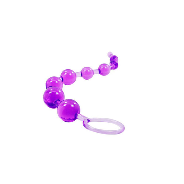 678943610329 2 Cloud 9 Classic Anal Beads Purple