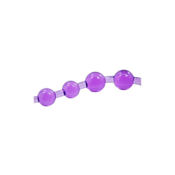 678943610329 3 Cloud 9 Classic Anal Beads Purple