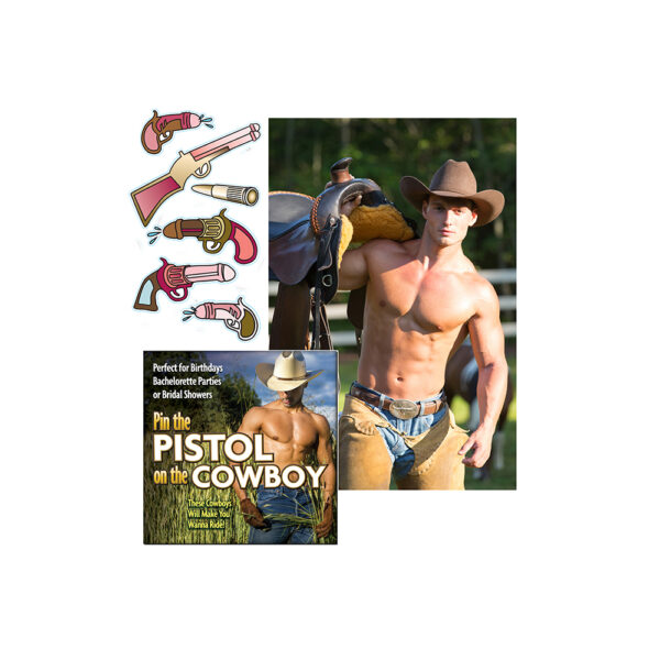 685634101592 2 Pin The Pistol On The Cowboy