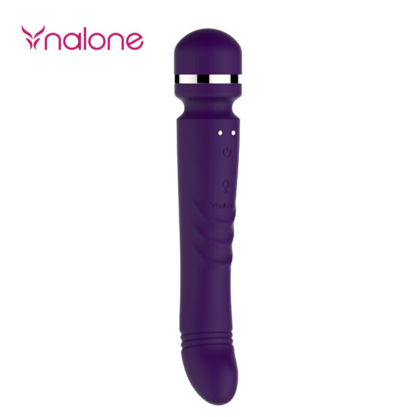 6926511639147 2 Yoni Double End Wand Purple