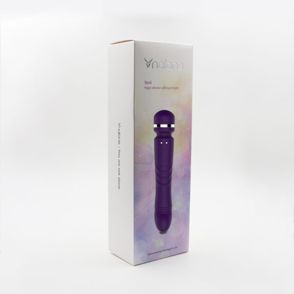 6926511639147 Yoni Double End Wand Purple