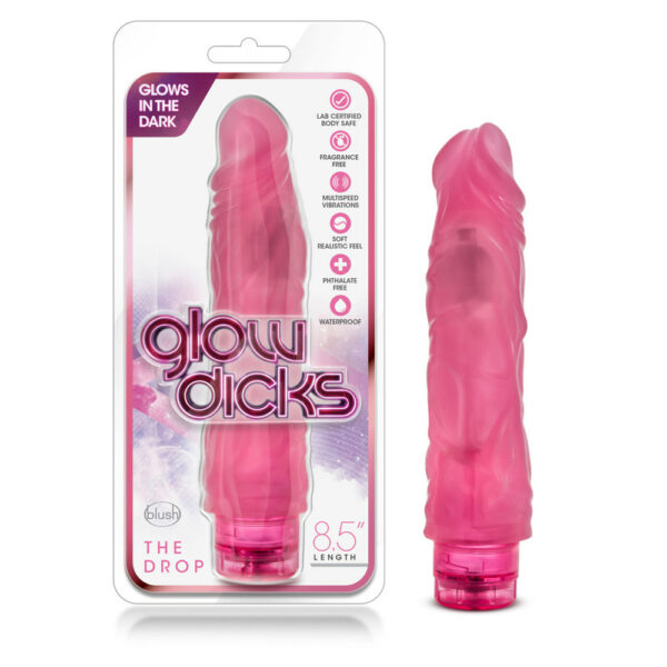 702730682807 Glow Dicks The Drop Pink