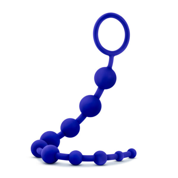 702730691328 3 Luxe Silicone 10 Beads Indigo