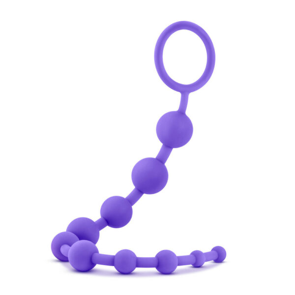 702730697269 3 Luxe Silicone 10 Beads Purple