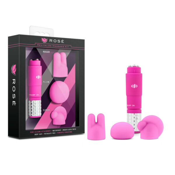 702730698860 Rose Revitalize Massage Kit Pink