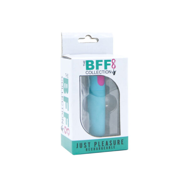 707331800766 Bff Just Pleasure Rechargeable Turquoise