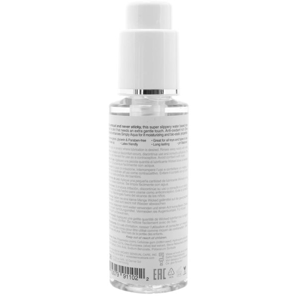 713079911022 2 Simply Aqua Lube 2.3 oz.