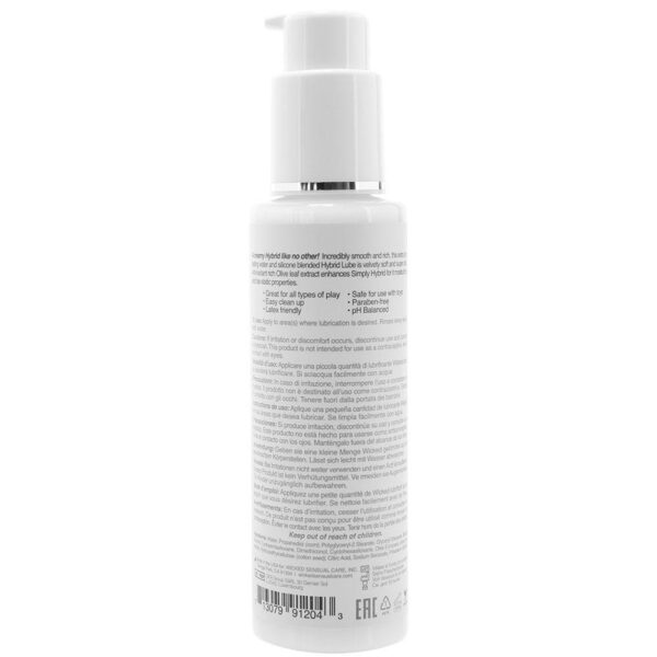 713079912043 2 Simply Hybrid Lube 4 oz.