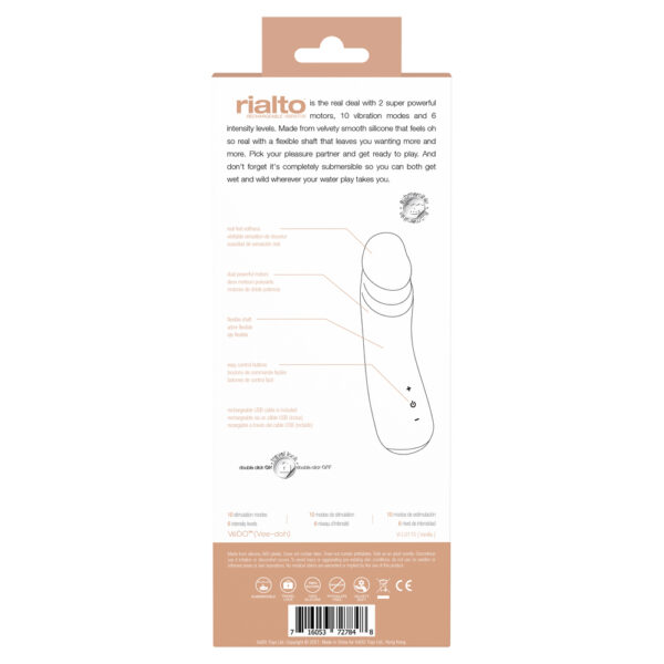 716053727848 3 Rialto Rechargeable Vibe Vanilla