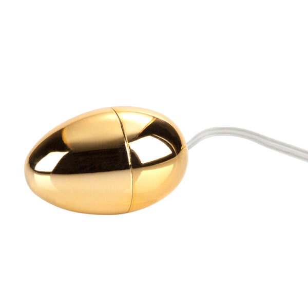 716770003997 3 Pocket Exotics Vibrating Gold Egg Gold