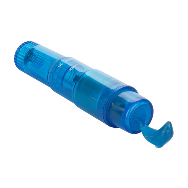 716770016638 3 Waterproof Vibro Dolphin Blue