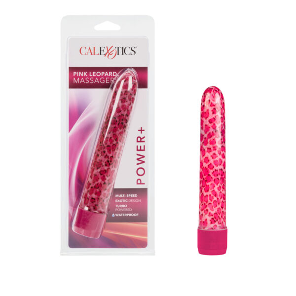 716770025852 Leopard Massager Pink