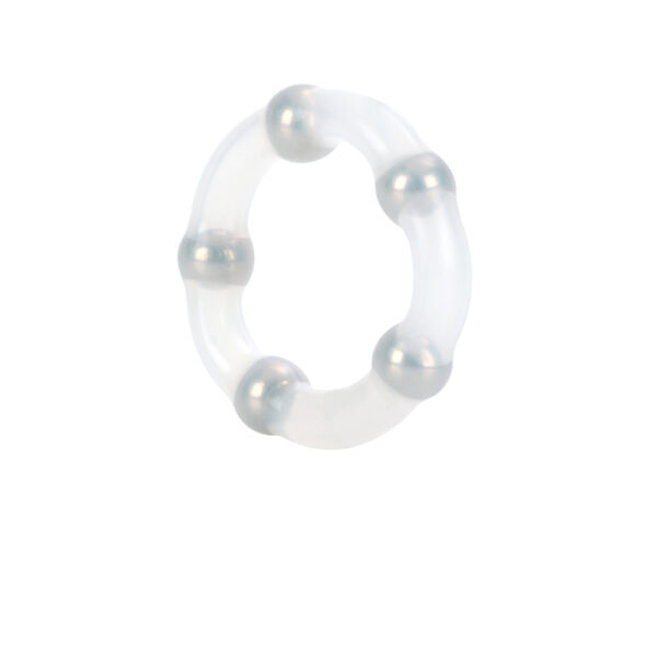 716770026866 3 Metallic Bead Ring Clear