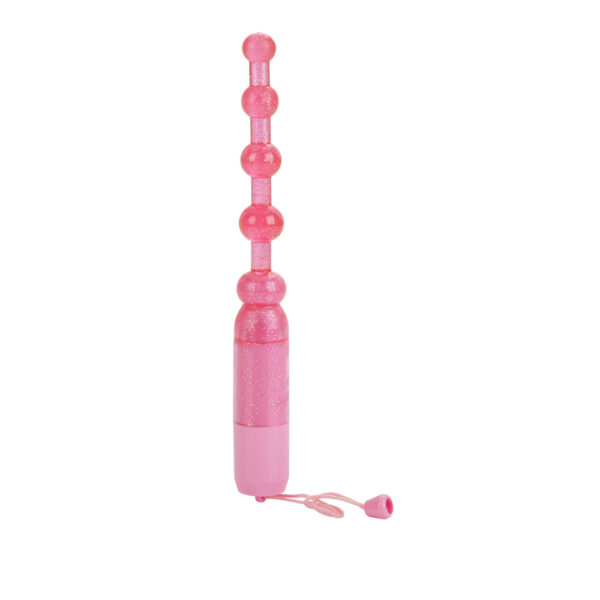 716770032485 2 Waterproof Vibrating Pleasure Beads Pink