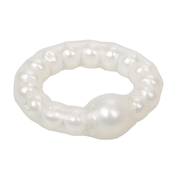 716770033147 3 Pearl Beaded Prolong Ring White