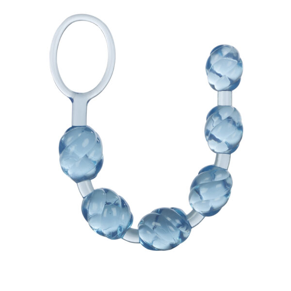 716770033635 3 Swirl Pleasure Beads Blue