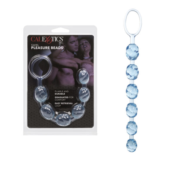 716770033635 Swirl Pleasure Beads Blue