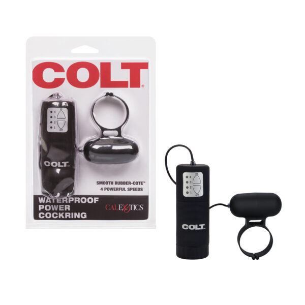 716770037077 Colt Waterproof Power Cockring Black