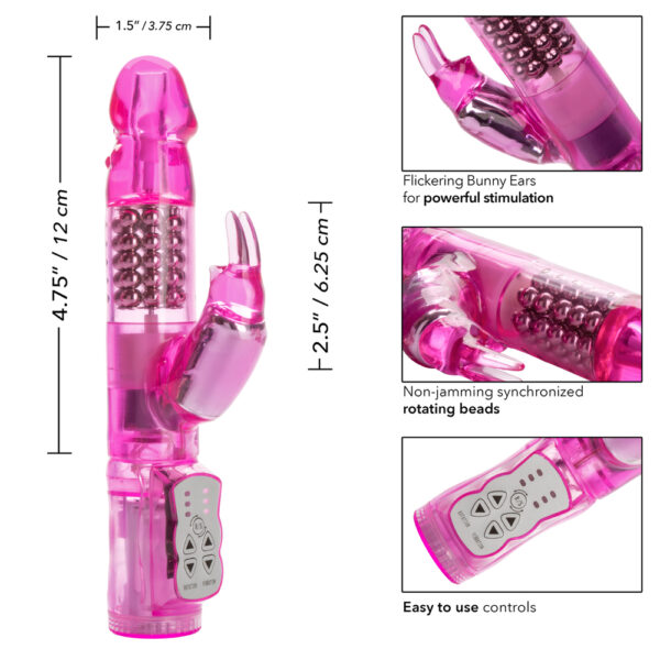 716770040299 3 Jack Rabbit Waterproof Jack Rabbit 5 Rows Pink